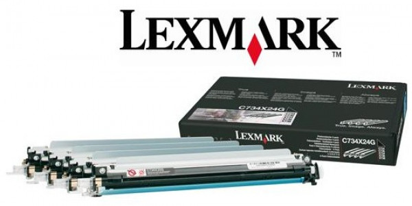 Fotocondutor Original Lexmark C734X24G C734 C736 X734 X736 X738 - 80.000 páginas - Foto 0