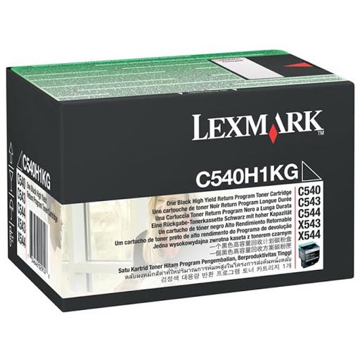 Toner Lexmark X544 C540 C540H1KG X543 Original | Em 12x
