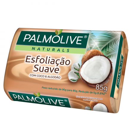 SABONETE NATURALS 85G COCO & ALGODÃO - PALMOLIVE