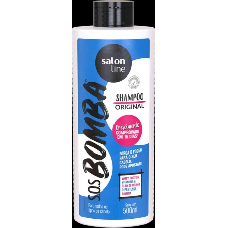 Shampoo Bomba Original 500ml - Salon Line
