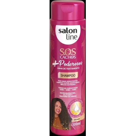 Shampoo Sos + Poderosos 300ml - Salon Line