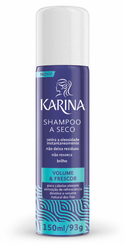 Shampoo A Seco Karina Volume E Frescor 150ml - Flora