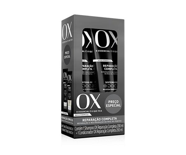Shampoo + Condicionador Ox Reparação Completa 200ml - Flora