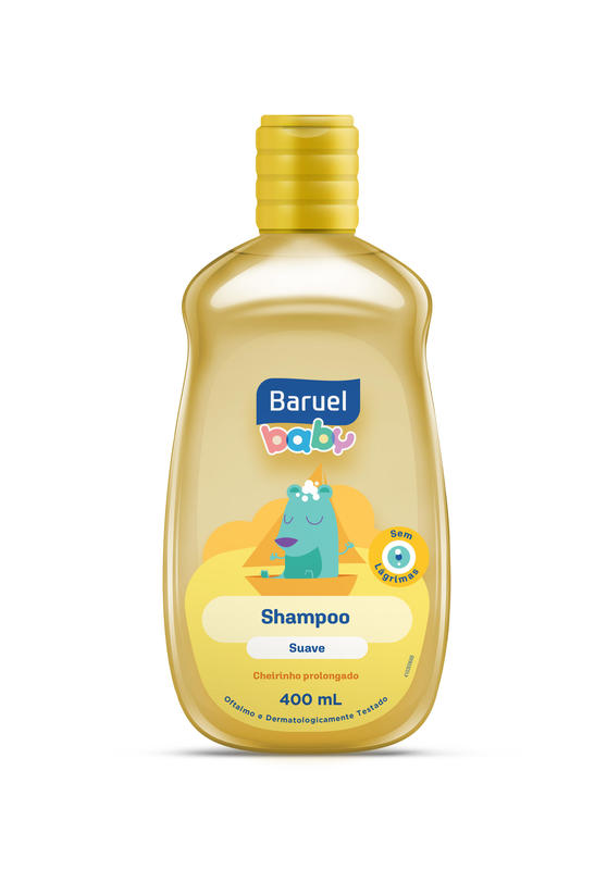 Shampoo Infantil Baby Suave 400ml - Baruel