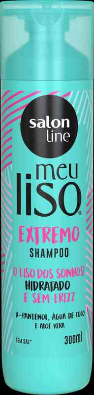 Shampoo Meu Liso Liso Extremo 300ml - Salon Line