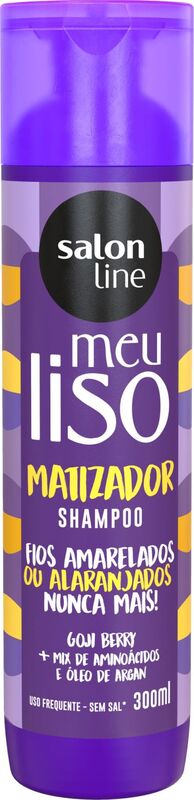 Shampoo Meu Liso Matizador 300ml - Salon Line