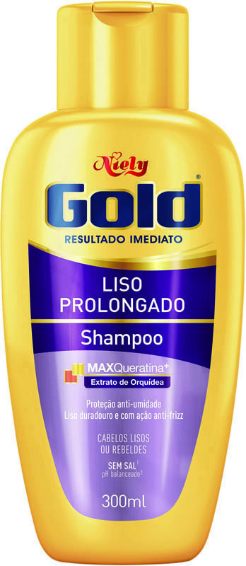 SHAMPOO NIELY GOLD LISO PROLONGADO 300ML - LOREAL