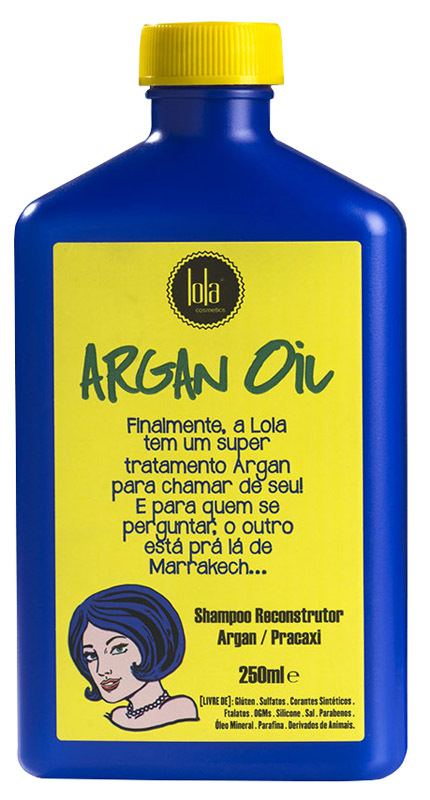 Shampoo Reconstrutor Argan Oil 250ml - Lola