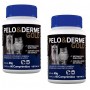 Kit 2 Unidades Suplemento Vitaminico Pelo & Derme Gold (60g/60 comprimidos) - Vetnil