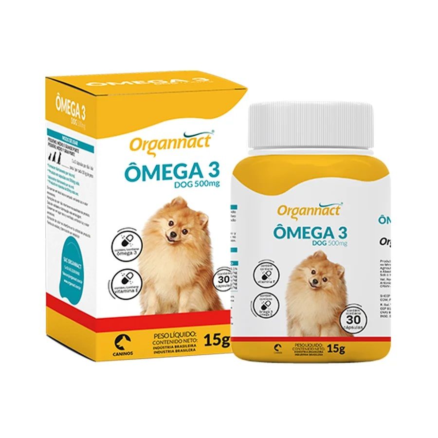 Omega 3 Dog 500mg - Organnact