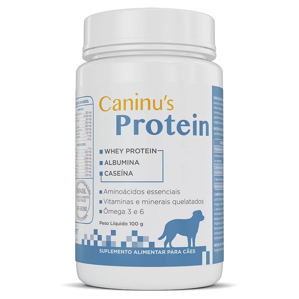 Suplemento Alimentar Caninus Protein 100gr - Avert