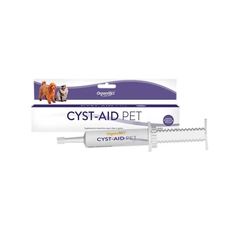 Suplemento Vitamínico Cyst-Aid Pet Gel 35g - Organnact