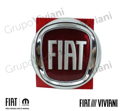 Emblema Grade Dianteira Fiat Fiorino Idea Uno Original
