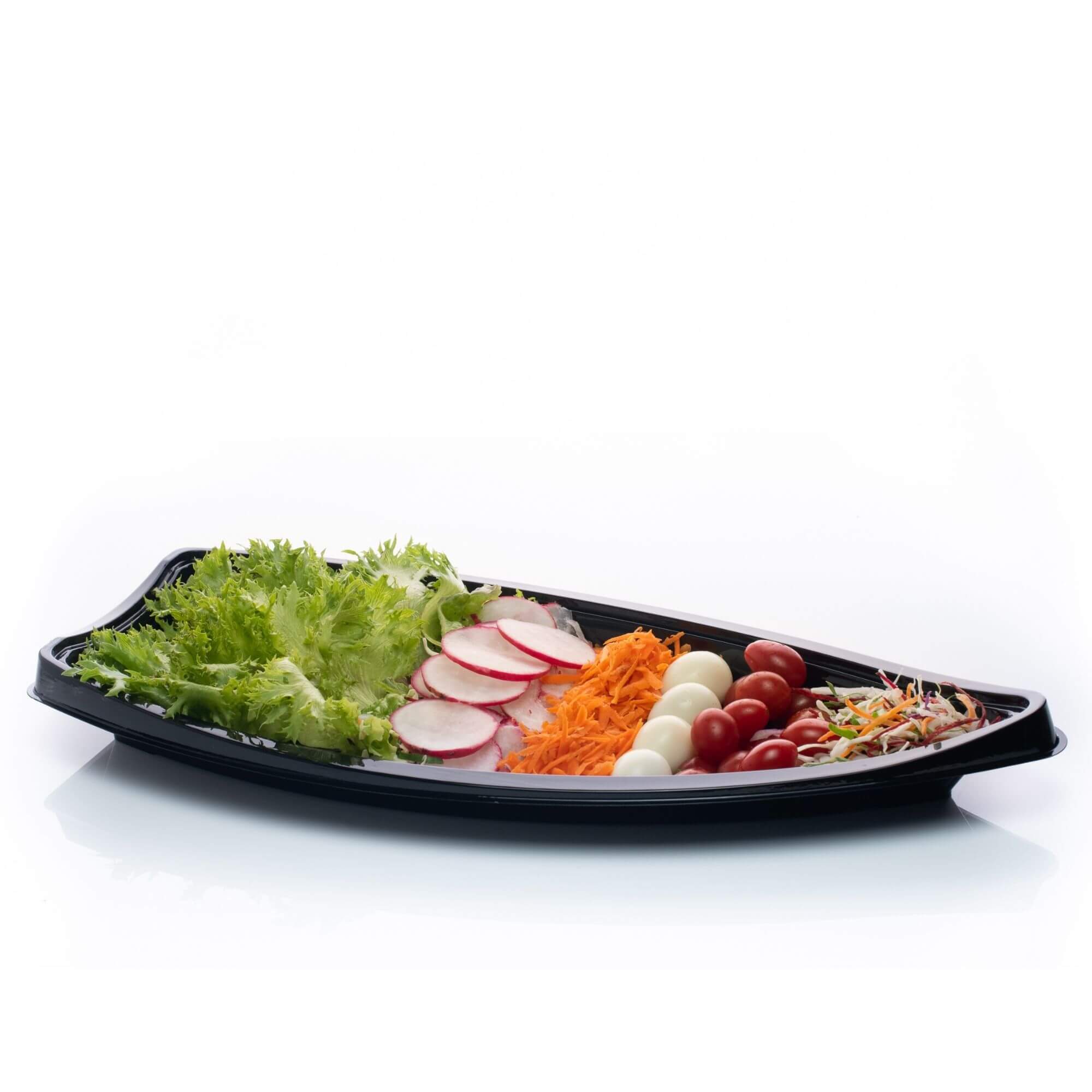 Barca oriental comida japonesa média 100 un GO933 Galvanotek