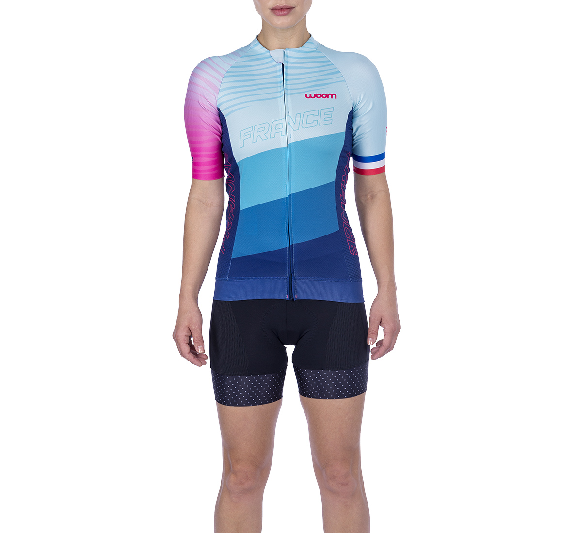 Camisa Ciclismo Supreme France Feminina 2021