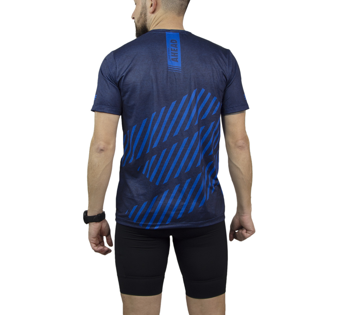 Camiseta Running Ed. Ltda Azul Stripes Masc - 2022