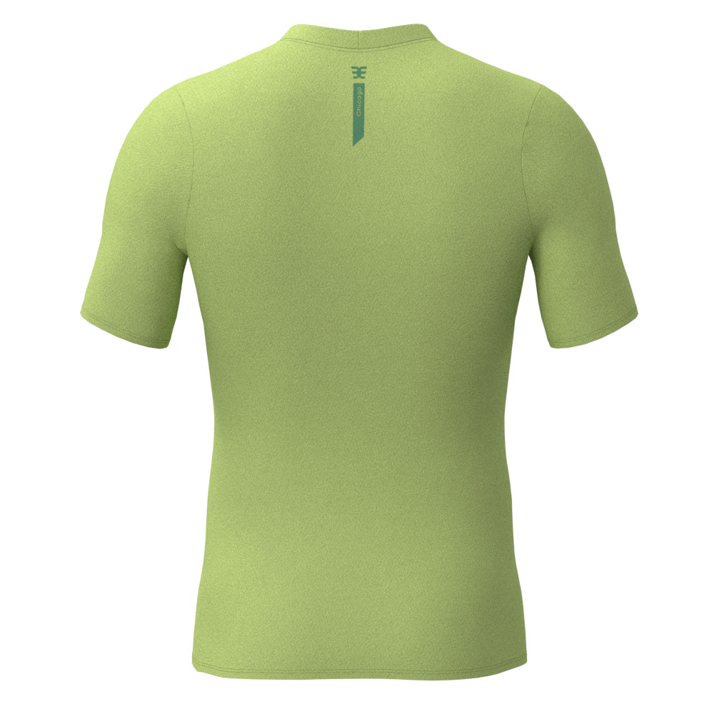Camiseta Running I Woom Chicago Verde Masculino 2023