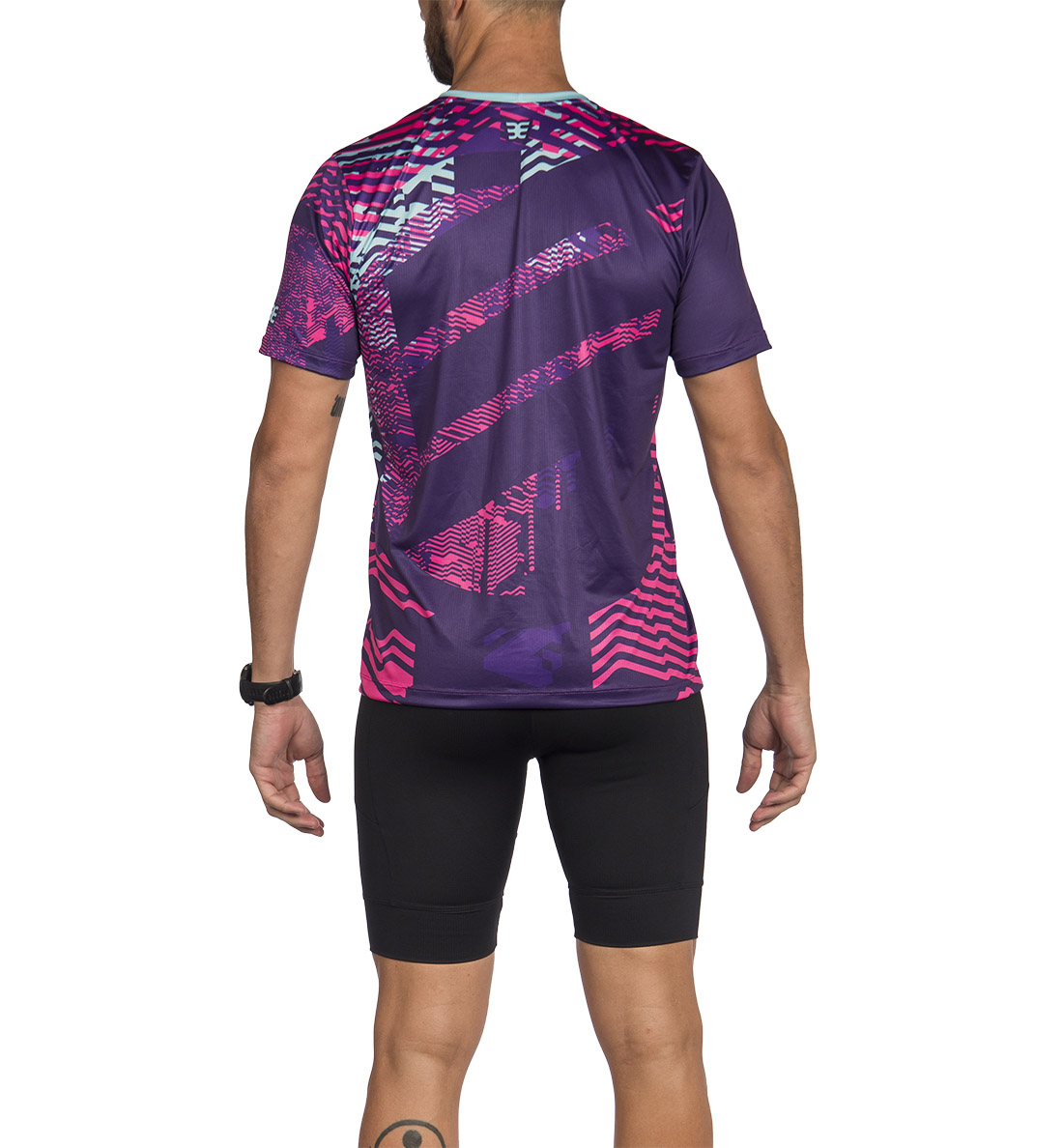 Camiseta Running Woom Neo Esp Purpura Masculina 2022
