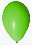 Balão Liso Basic 6,5 VERDE CLARO (50 Unidades) - São Roque