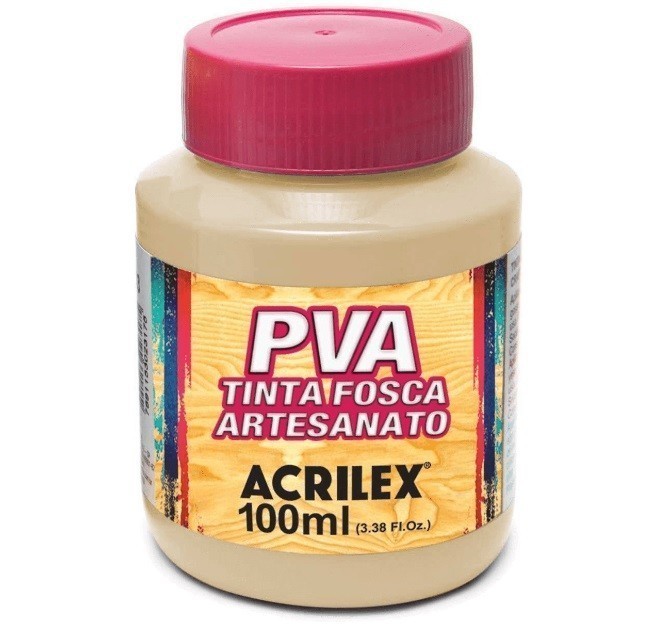 Tinta Fosca Para Artes 100ml AREIA 817 - Acrilex