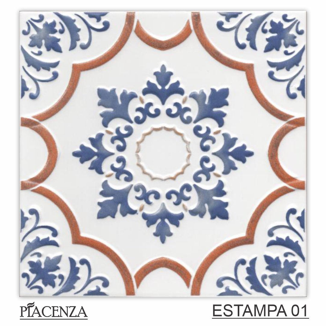 Revestimento Piacenza Miscela Alhambra Colore Satinato | 20,5x20,5cm | vendido por peça