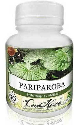 Pariparoba - 6 potes com 60 cápsulas