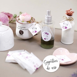 Kit Toalete Orquídea - Embalagens + caixa