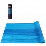 Tapete Yoga Mat Pilates Exercícios PVC 6mm Rainbow Com Bolsa