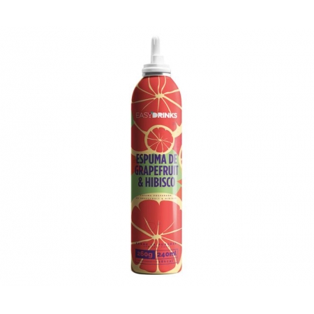 Espuma de Grapefruit e Hibisco Pronta Spray Easy Drinks 260G