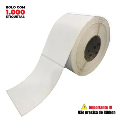Etiqueta Térmica 10x15cm | 100mmX150mm Rolo com 1000 Etiquetas