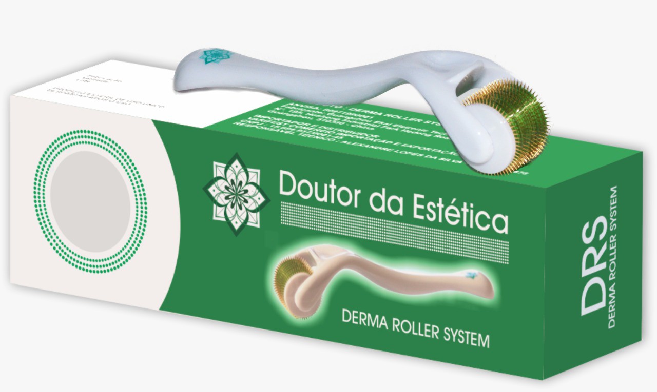 DermaRoller System 1,5mm Com 540 Agulhas Doutor Da Estética