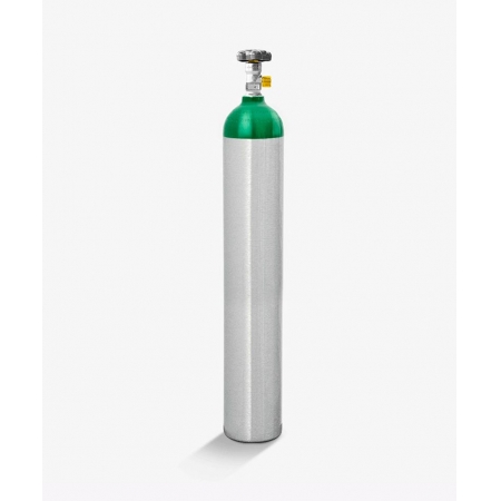 Cilindro Aluminio 4.6L para Oxigênio Medicinal com Válvula - Gaslive