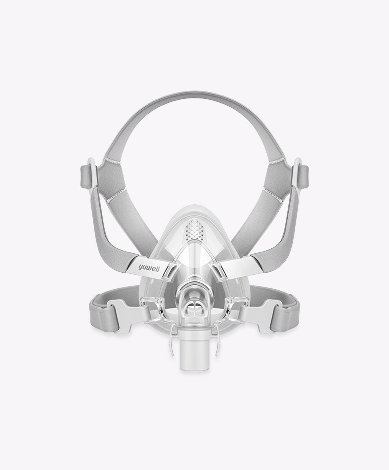 Kit CPAP Airsense 10 + Umidificador Resmed + Máscara Yuwell Oronasal View