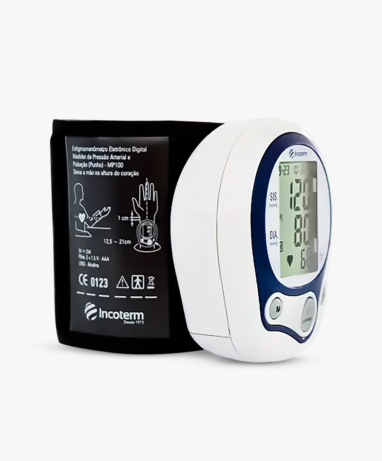 Medidor de Pressão Digital de Pulso Incoterm MP100