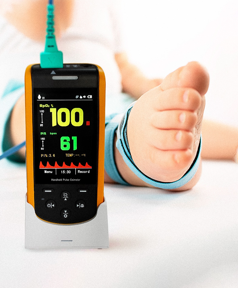 Sensor Envoltório Neonatal para Oxímetro Portátil GS-Pulse Pro - Gaslive