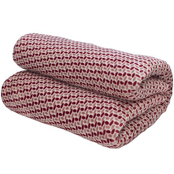 Cobertor Casal Microfibra Flannel Loft Estampado Grano 1,80x2,20m Camesa