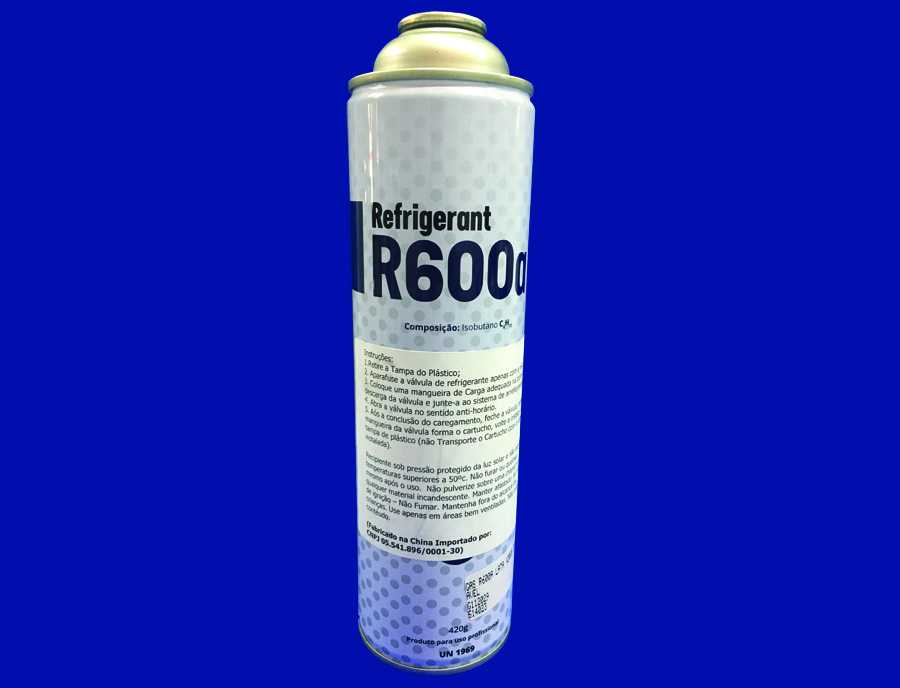 Gás refrigerant R600 420gr