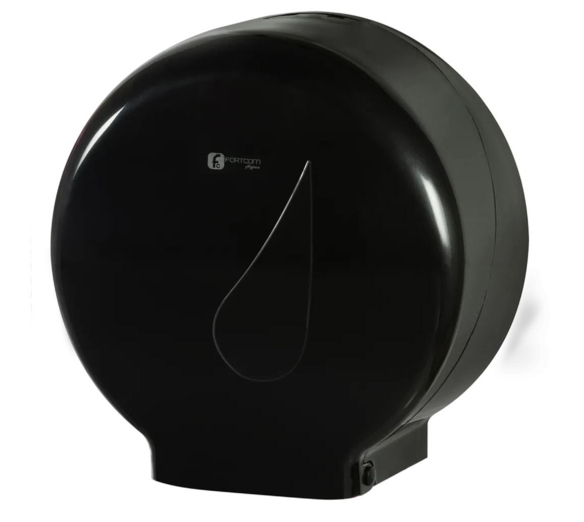 Dispenser Papel Higiênico Em Rolo Black LDPR500 BB (Fortcom)