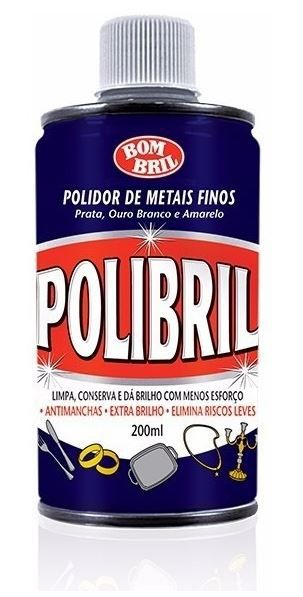 Polidor De Metais Finos Polibril 200ml (Bombril)