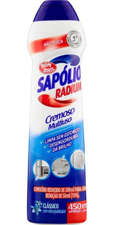 Sapólio Radium Cremoso 250ml Clássico (Bombril)
