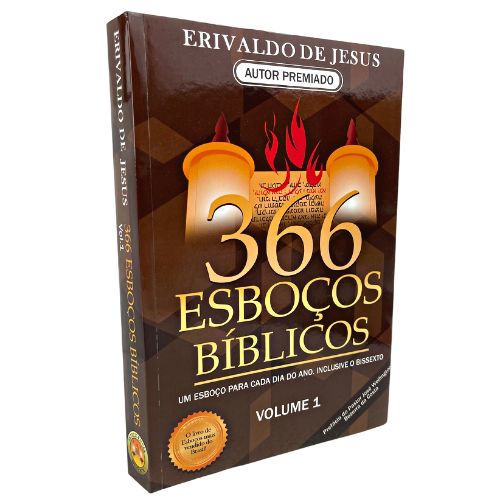 366 Esboços Bíblicos Vol.1 - Erivaldo de Jesus