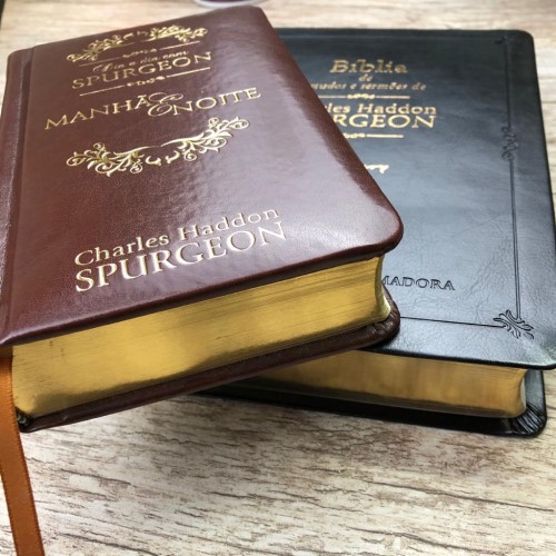 Bíblia De Estudos E Sermões Spurgeon + Devocional