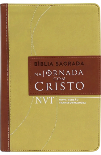 Bíblia NVT Na jornada com Cristo  Marrom