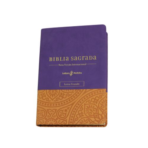 Bíblia Sagrada NVI - Leitura Perfeita | Letra Grande | c/ Espaço para Anotações | Roxa