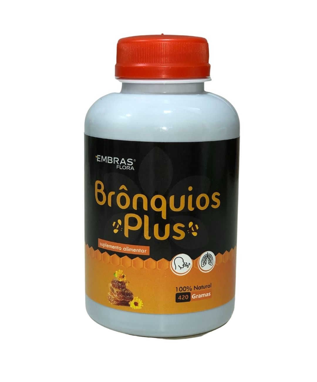 BRÔNQUIOS PLUS (XAROPE NATURAL) 420G - EMBRASFLORA