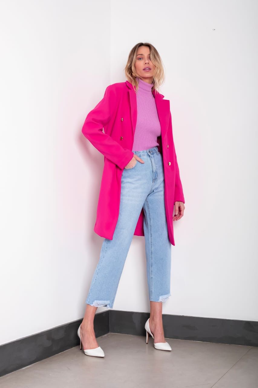 Trench Coat Valentina Pink