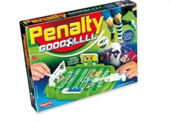 Jogo Penalty Gooollll Futebol De Mão PlasBrink