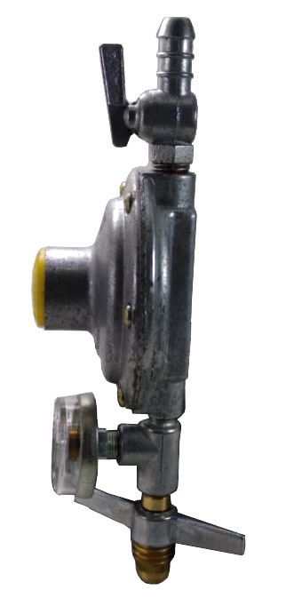 Regulador de Gás ALIANÇA - 2kg/h com Manômetro - GLP - Ref. 01738