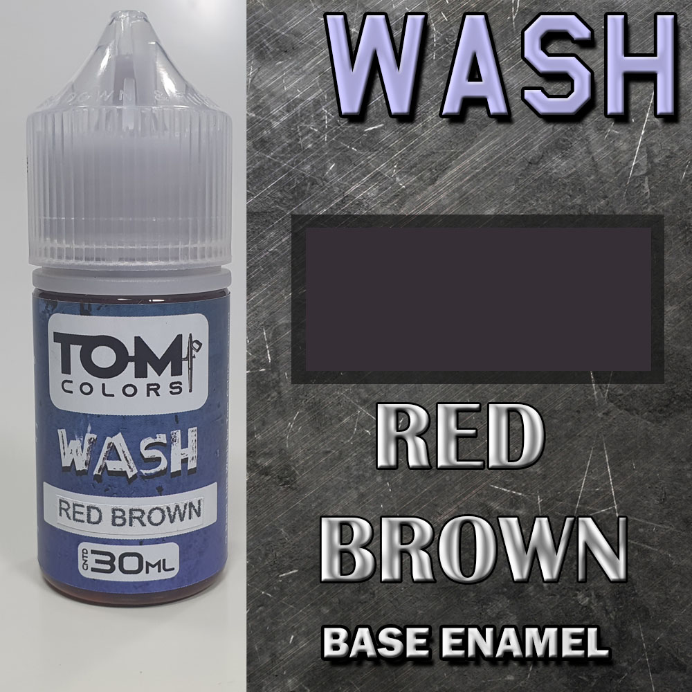 Wash Esmalte RED BROWN