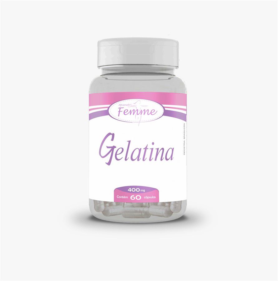 Gelatina 400 mg c/60 cápsulas